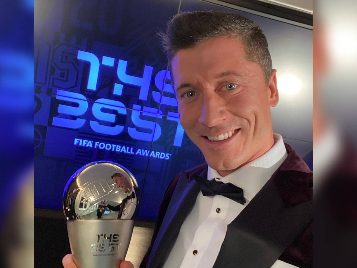 Lewandowski supera a Messi y gana el premio The Best