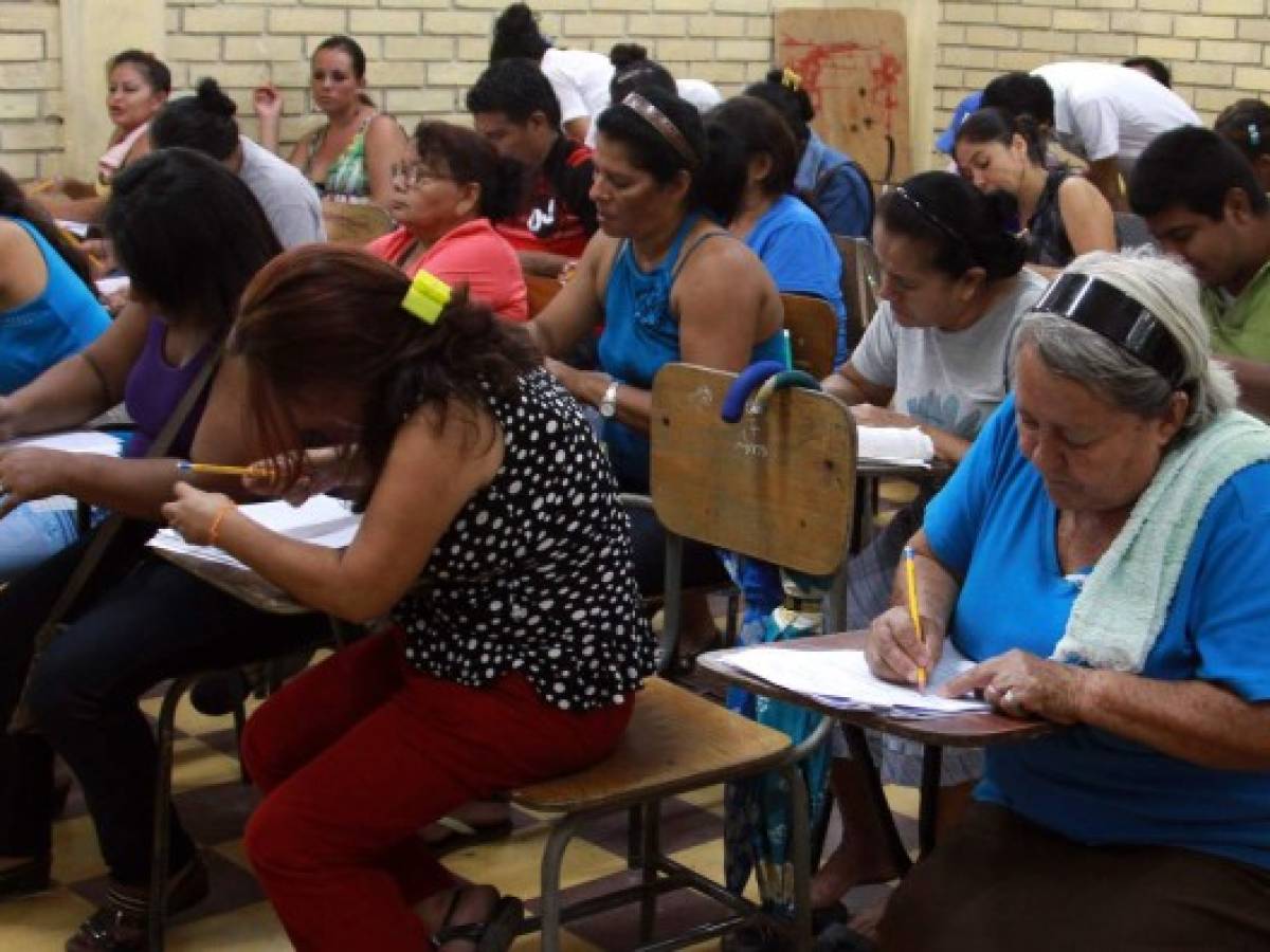 Más de 70,000 personas no saben leer ni escribir en San Pedro Sula