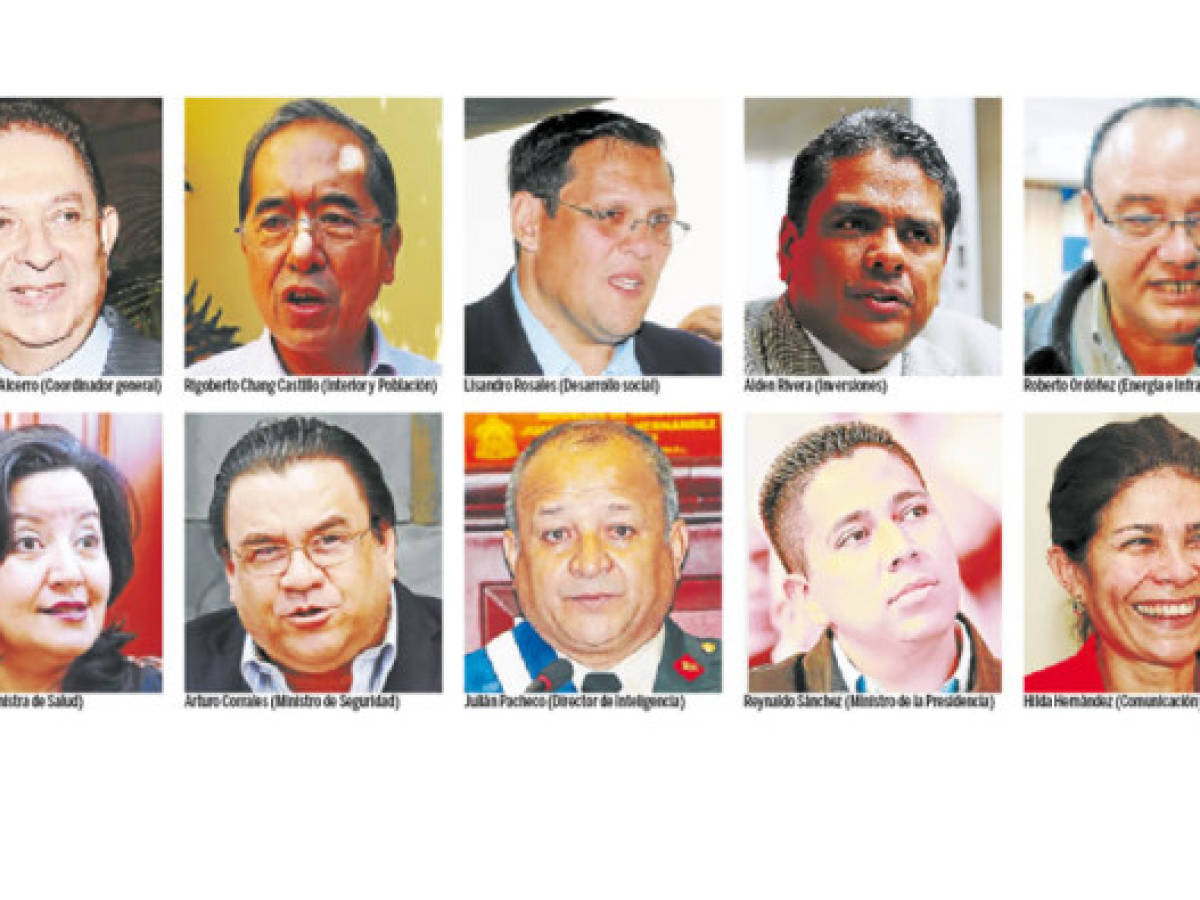 Casi estructurado nuevo gabinete de gobierno de Honduras
