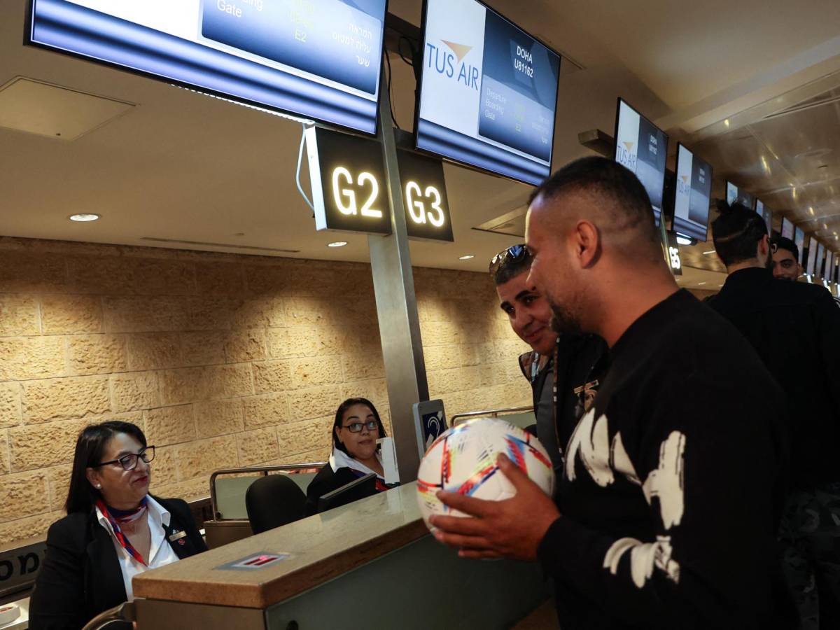 Despega el primer vuelo comercial entre Israel y Catar para el Mundial