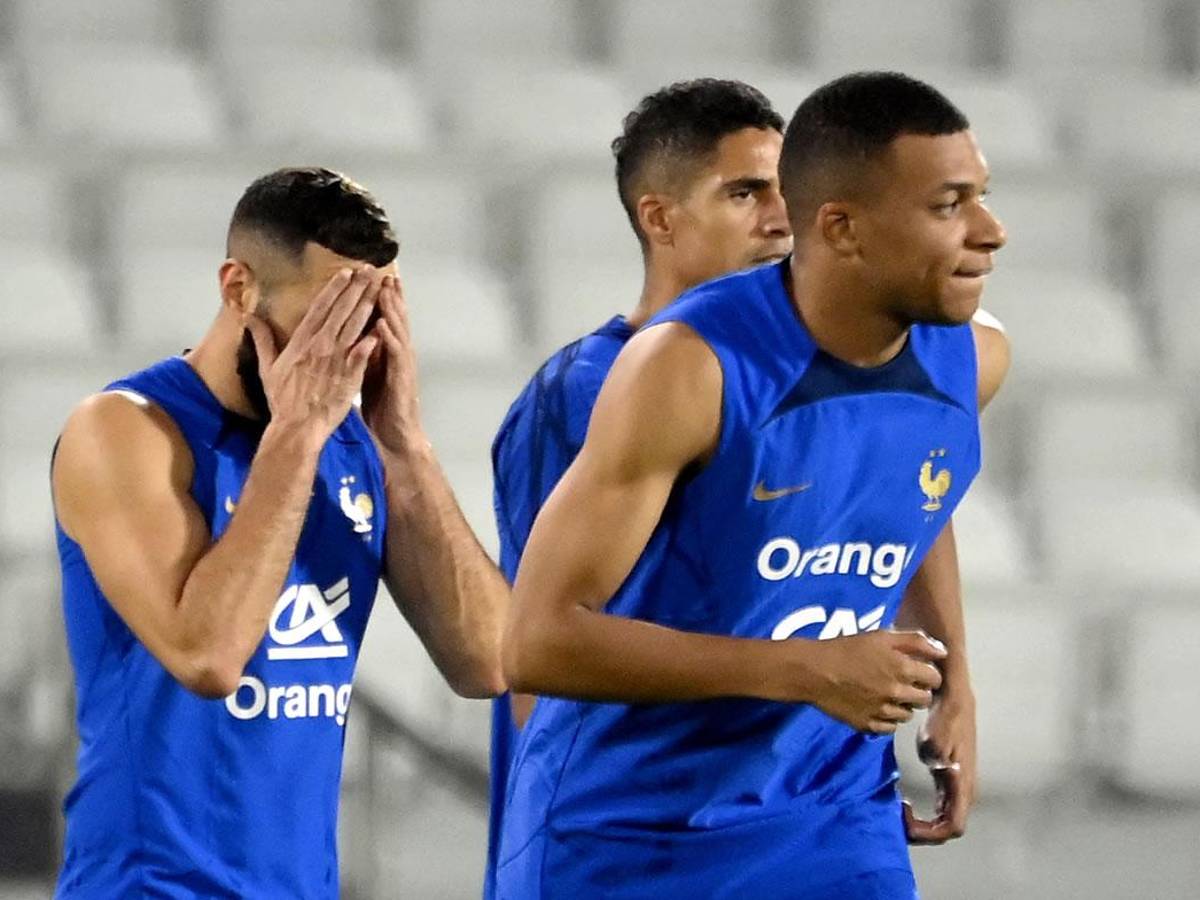 Benzema ya sabía que no iba a poder continuar con la selección francesa.