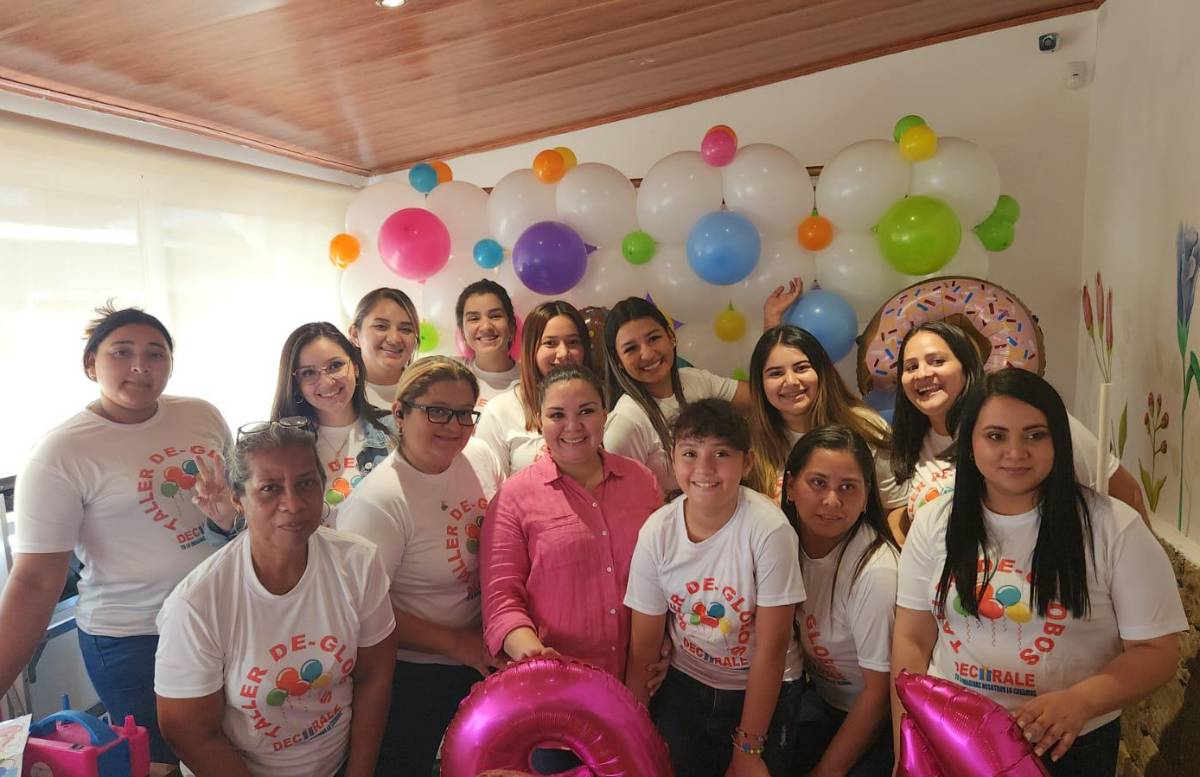 Un éxito el segundo taller de globos organizado por Decorale en SPS