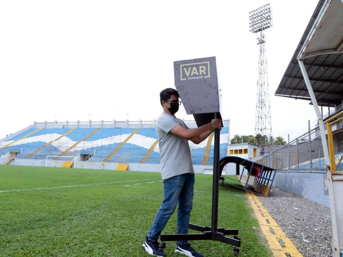 El videoarbitraje ya se ha utilizado en Honduras para partidos internacionales.