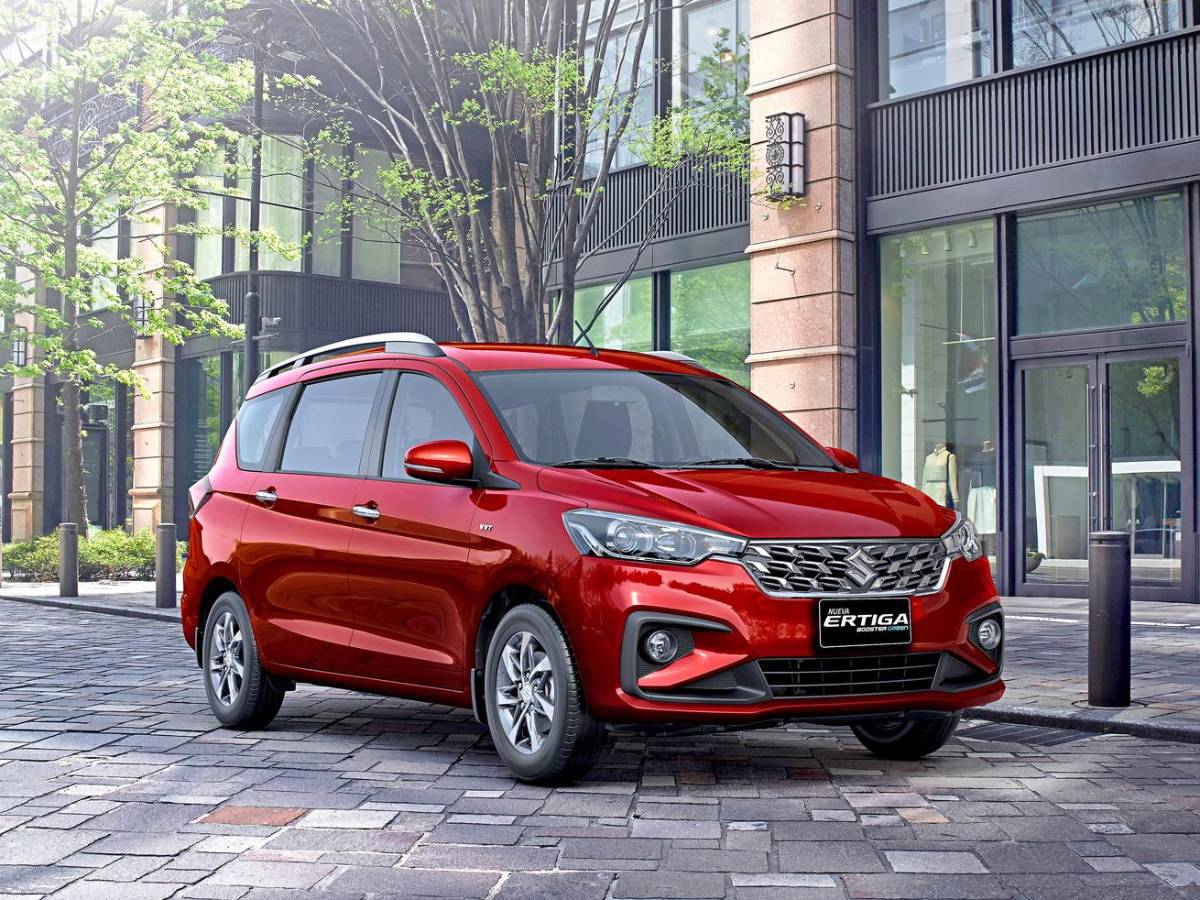 Amplia comodidad con el nuevo híbrido de Suzuki, el Ertiga 2023