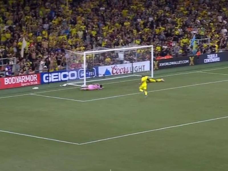 El increíble fallo de Campana para el Inter Miami en el último minuto