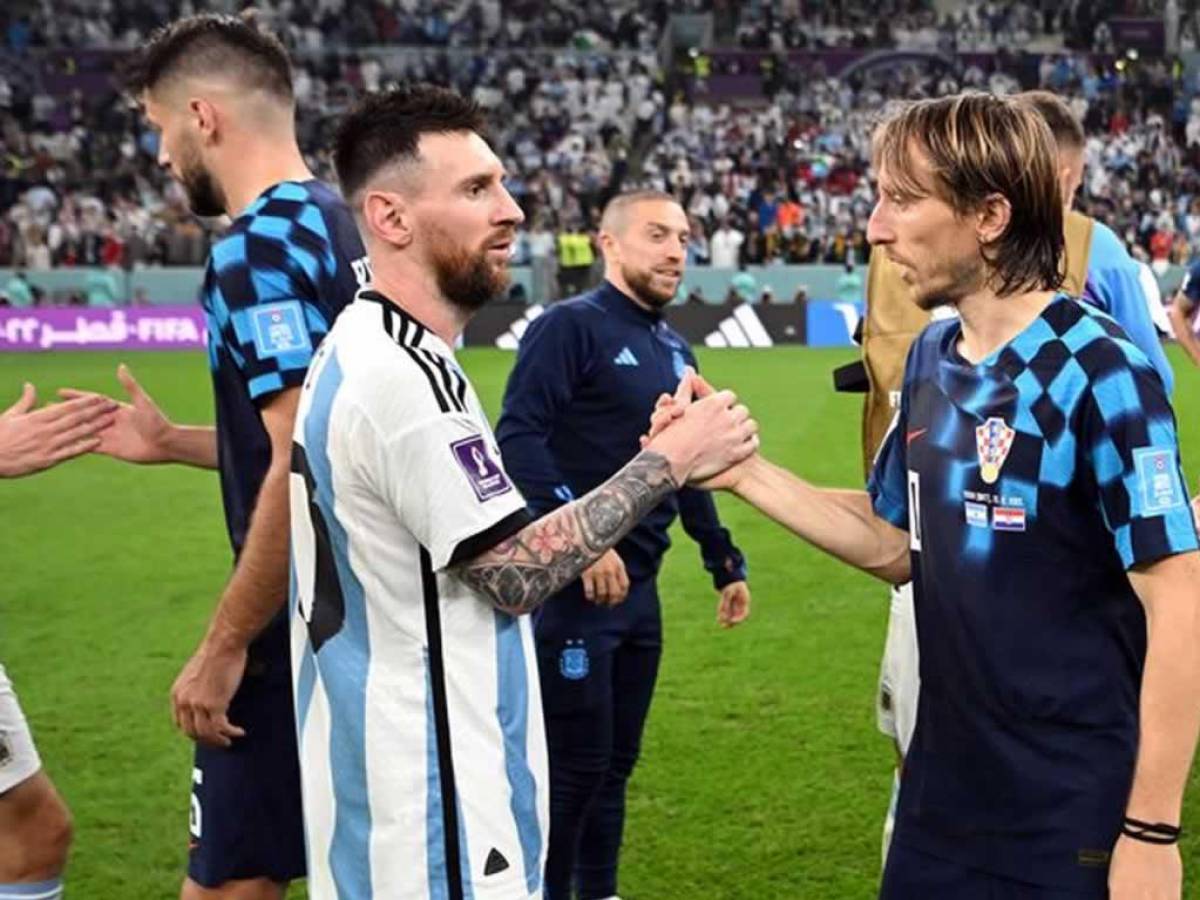 El deseo de Modric para Messi en la final del Mundial de Qatar