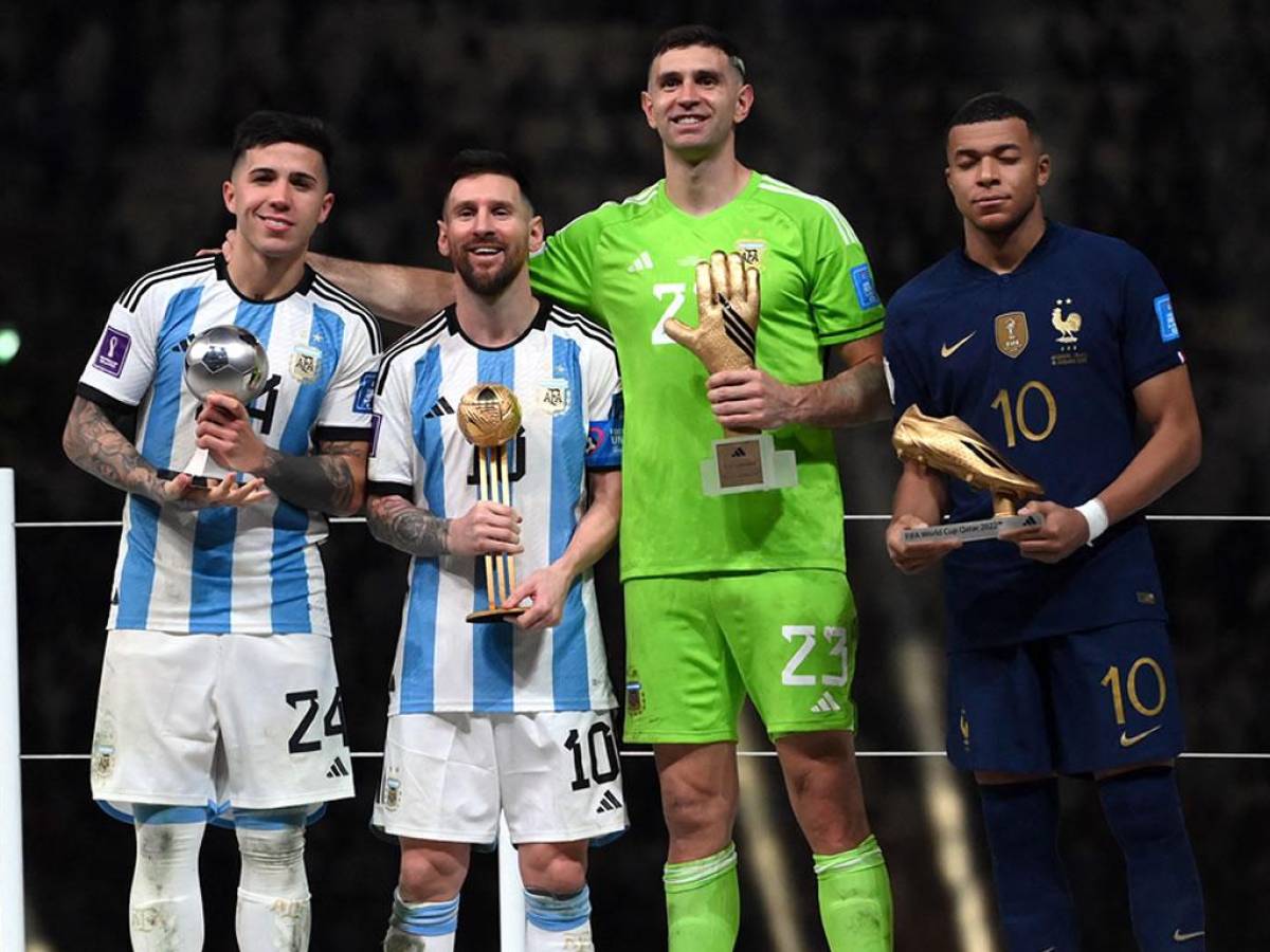 Los premios del Mundial: Messi, Balón de Oro de Qatar-2022