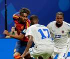 Lamine Yamal ingresó a los 67 minutos en el duelo España vs Cabo Verde, pero no pudo evitar la debacle de España.