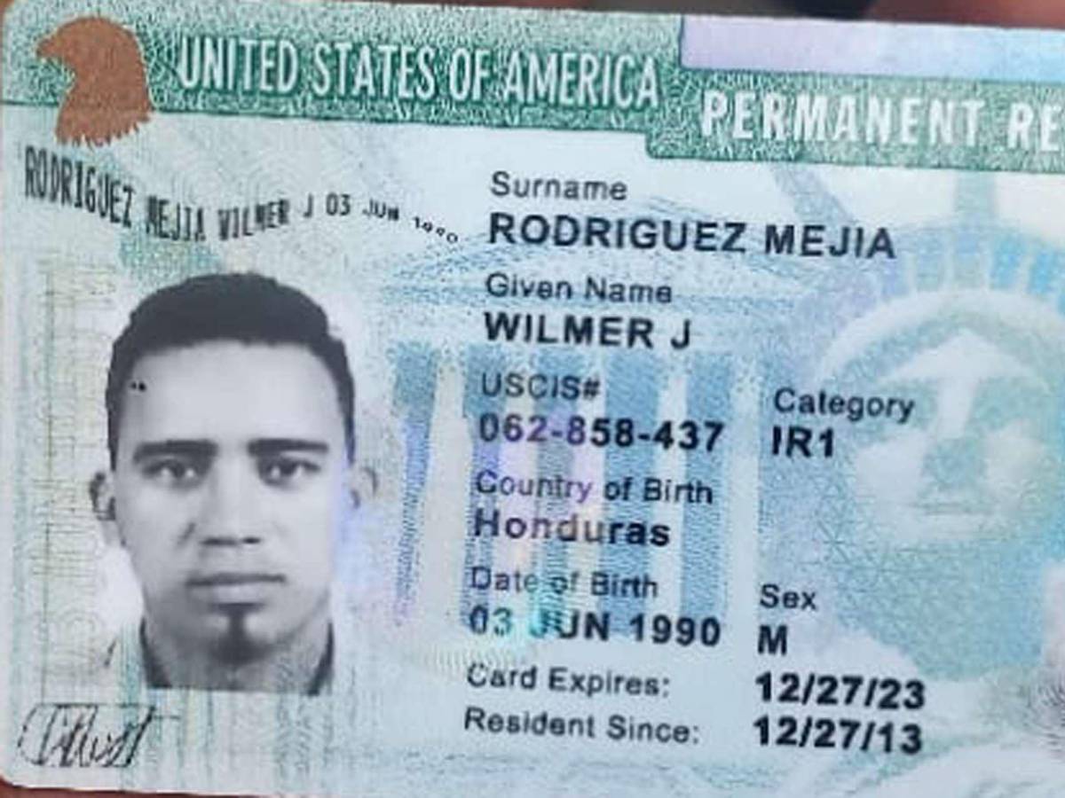 Wilmer Rodríguez era residente en Estados unidos y llegó al país para vacacionar.