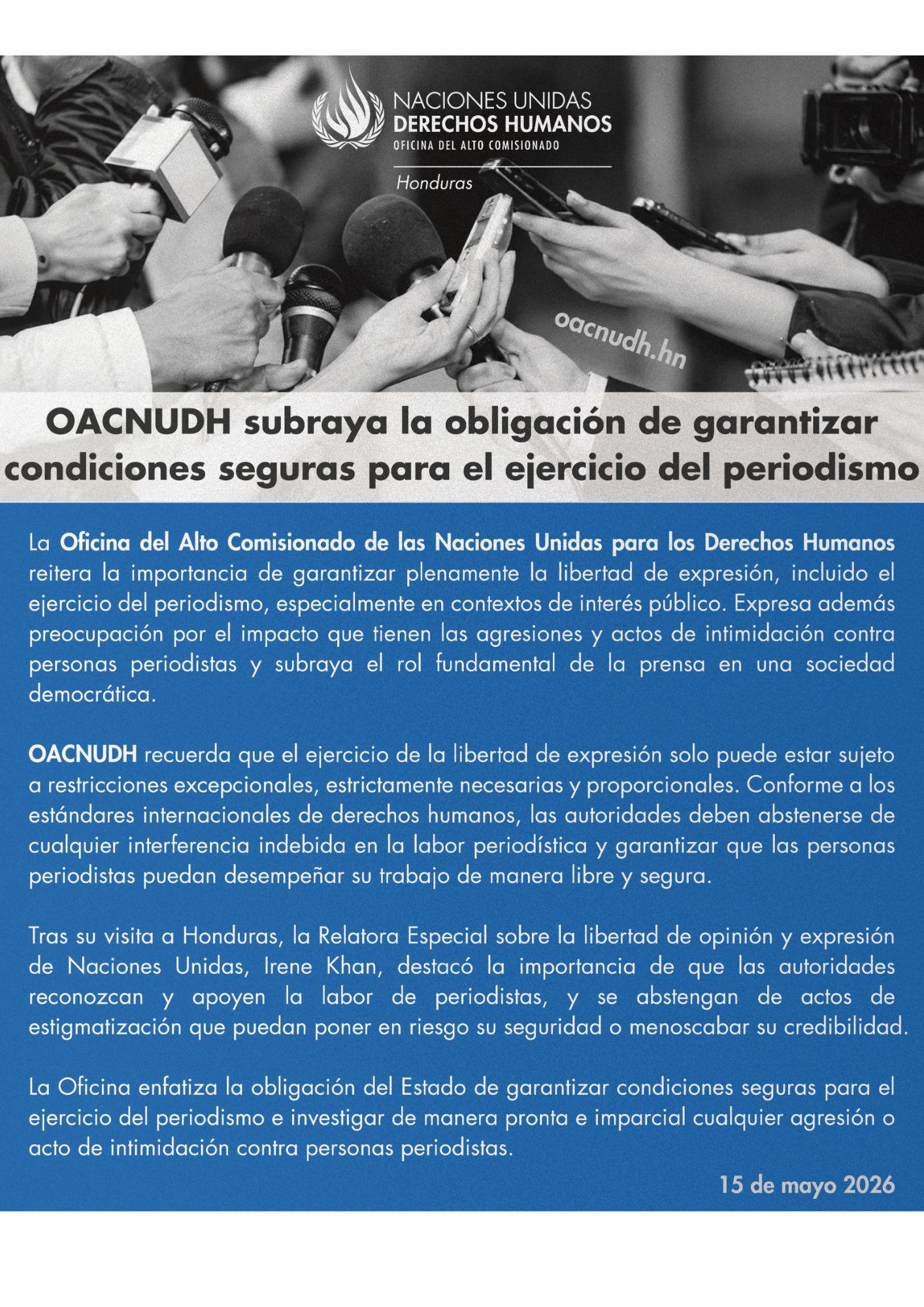 Libertad de prensa bajo alerta tras agresión a periodistas en ceremonia militar