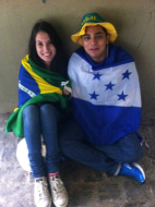 Hondureños comparten con el Papa Francisco en Brasil