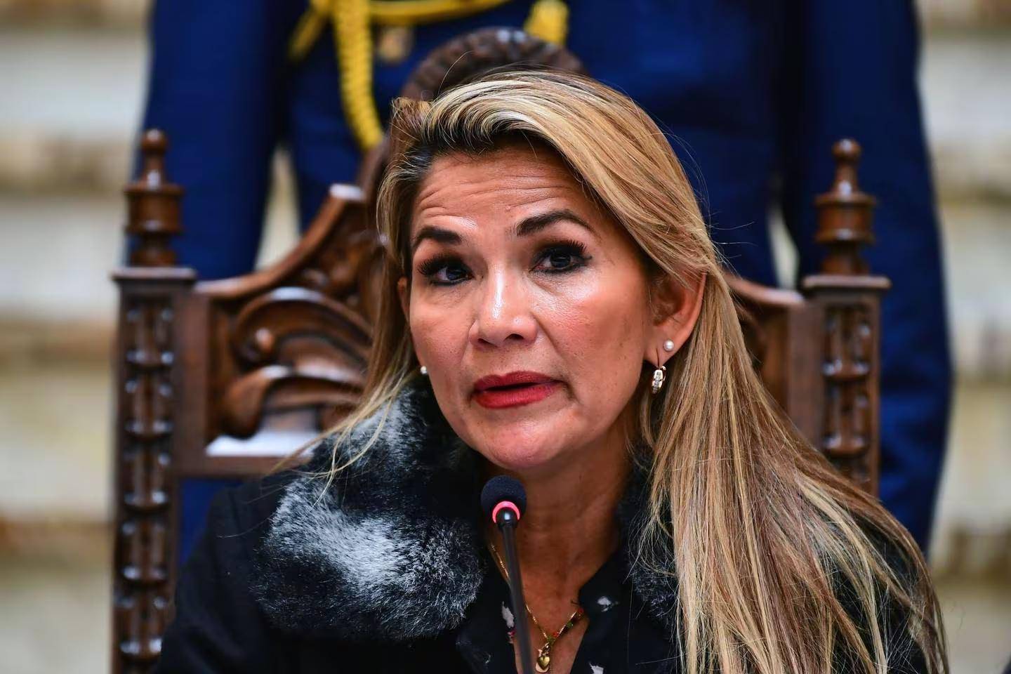 $!La expresidenta de Bolivia, Jeanine Áñez,<b> </b>fue sentenciada a 10 años de prisión.