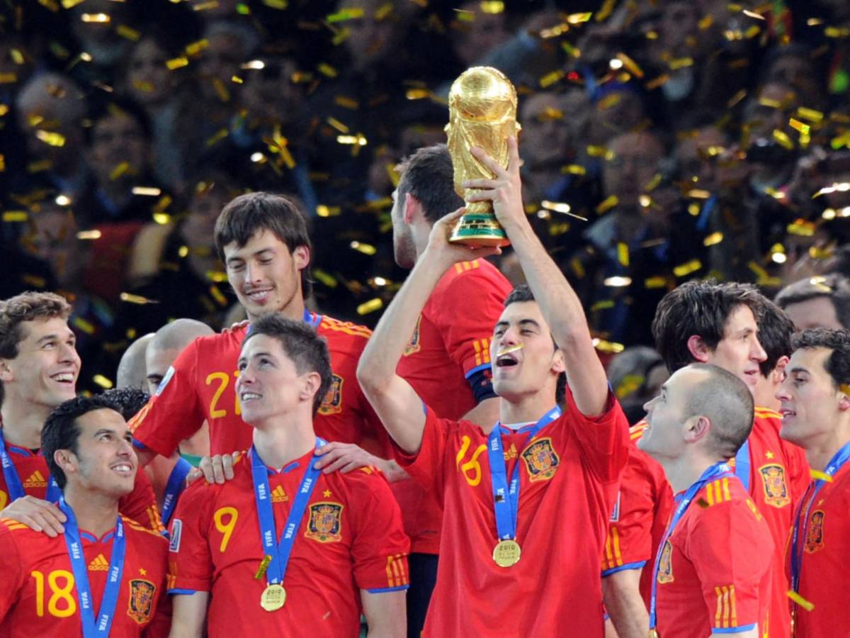 Sergio Busquets fue campeón con España en 2010.
