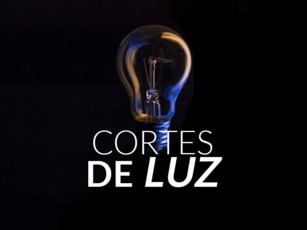 ¡Ocho horas! Jueves sin electricidad en tres departamentos de Honduras