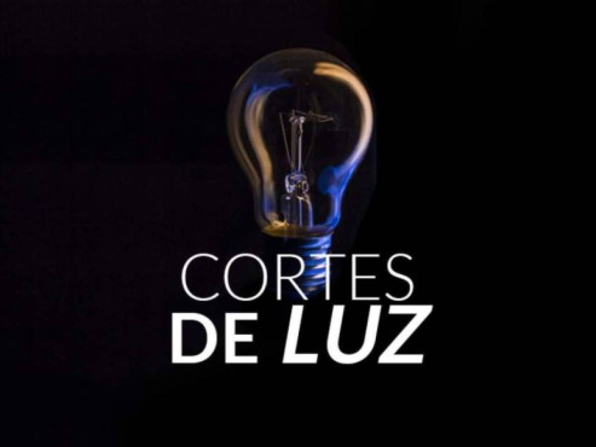 Más de 70 barrios y colonias en Cortés no tendrán energía este sábado