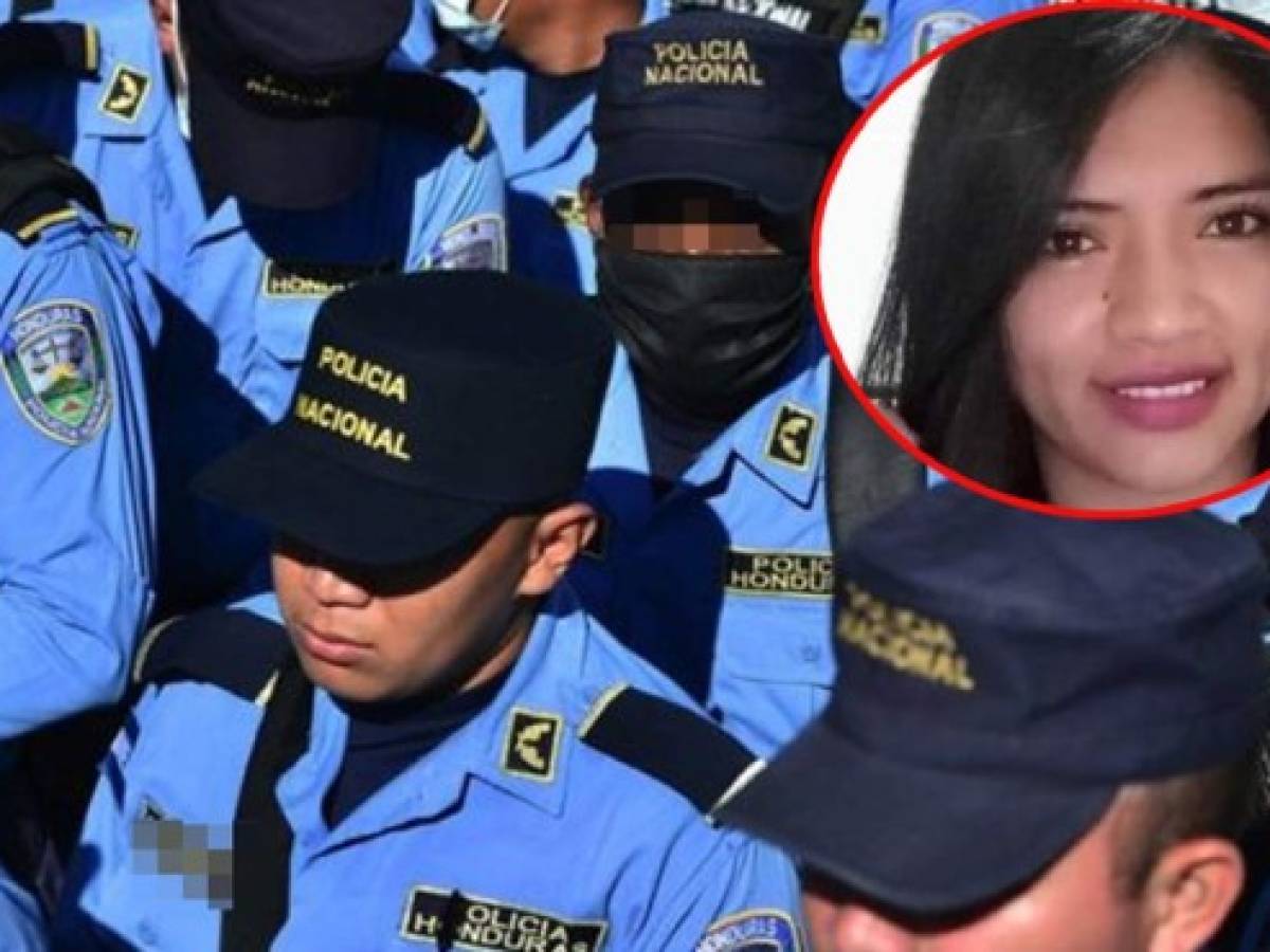 Someten a análisis a seis de los 13 policías investigados por muerte de Keyla Martínez