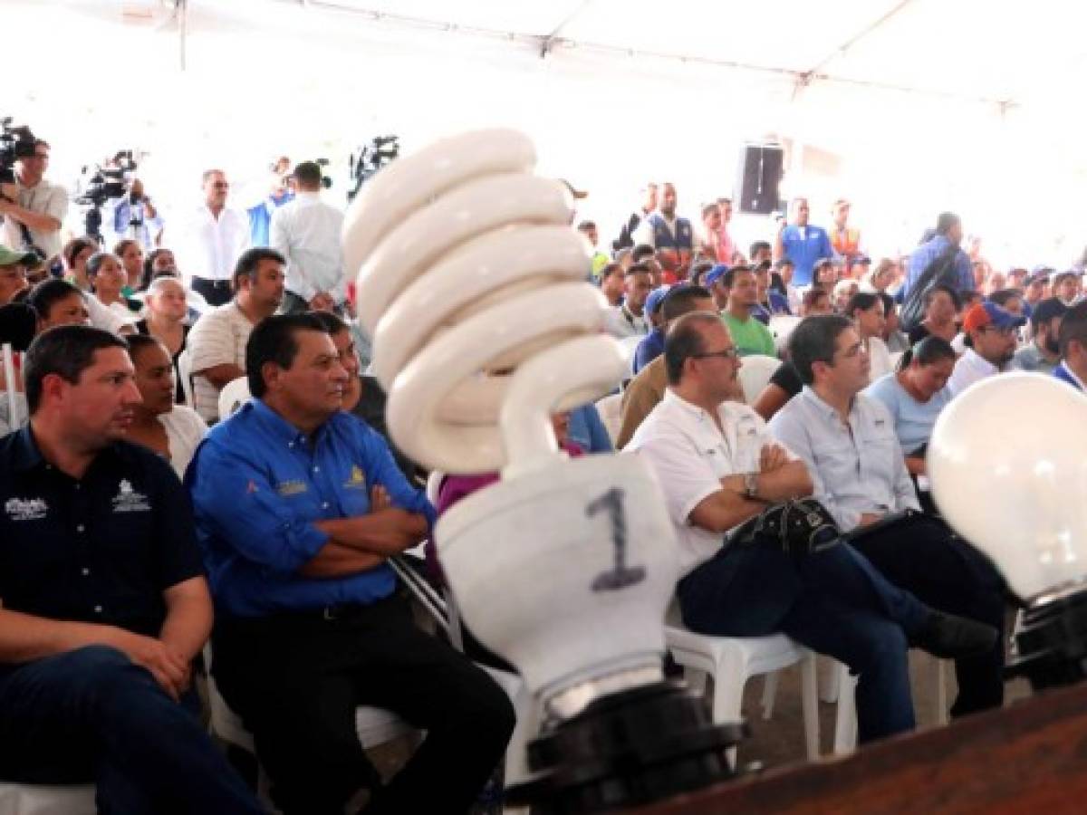 Plan 'Honduras brilla y tú ahorras” ya se puso en marcha en Tegucigalpa