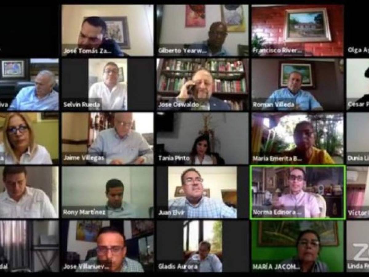 Buscan sancionar a diputados hondureños que 'salen a hacer mandados' en sesiones virtuales