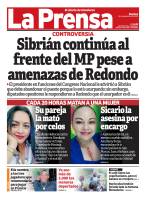 Sibrián continúa al frente del MP pese a amenazas de Redondo