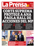 Corte Suprema protege a Ana Paola Hall de acciones del MP