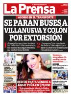 Se paran buses a Villanueva y Colón por extorsión