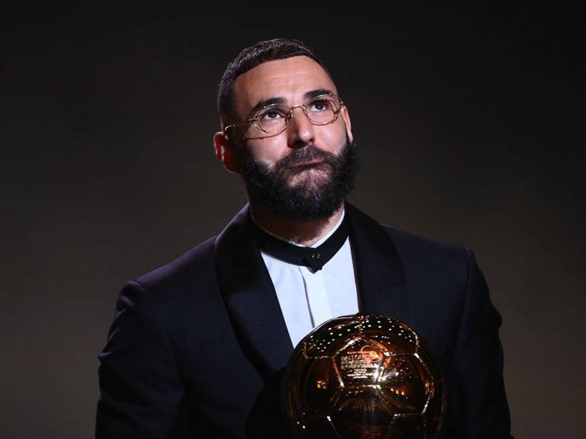 La maldición del Balón de Oro castigó a Karim Benzema, lo ganó este año.