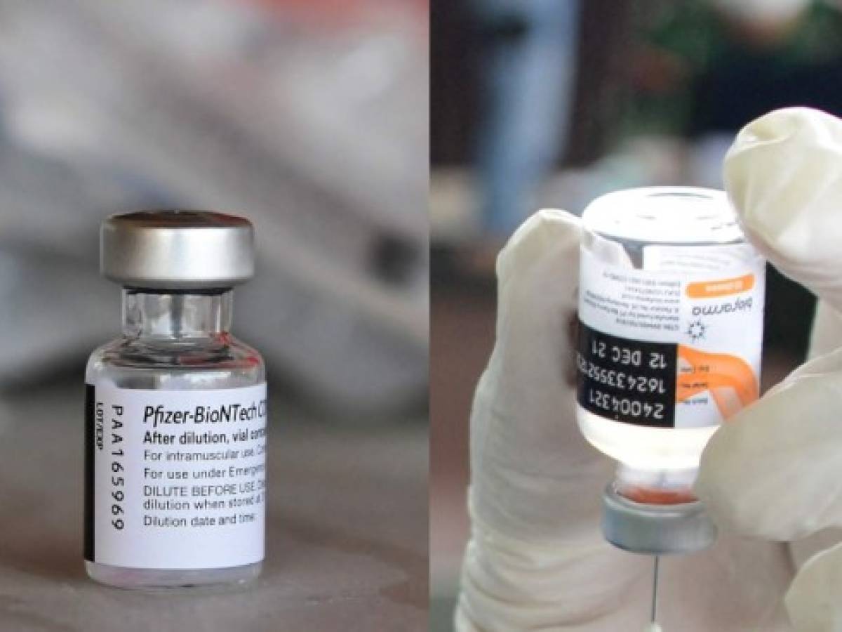 Vacunas de Sinovac y Pfizer pierden eficacia contra casos sintomáticos de covid-19, según estudio