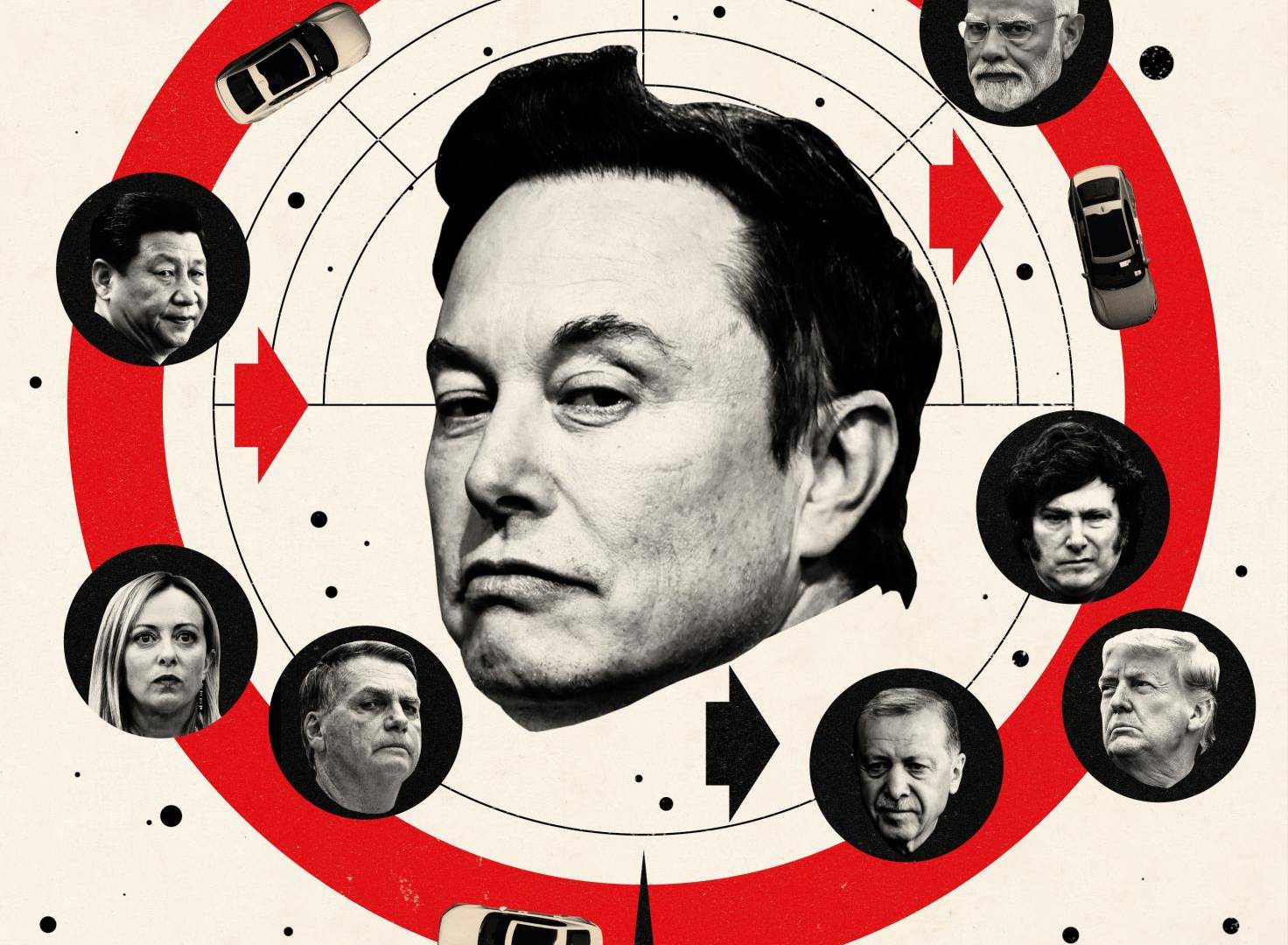 $!Musk entra al mundo de la diplomacia cortejando a líderes de derecha