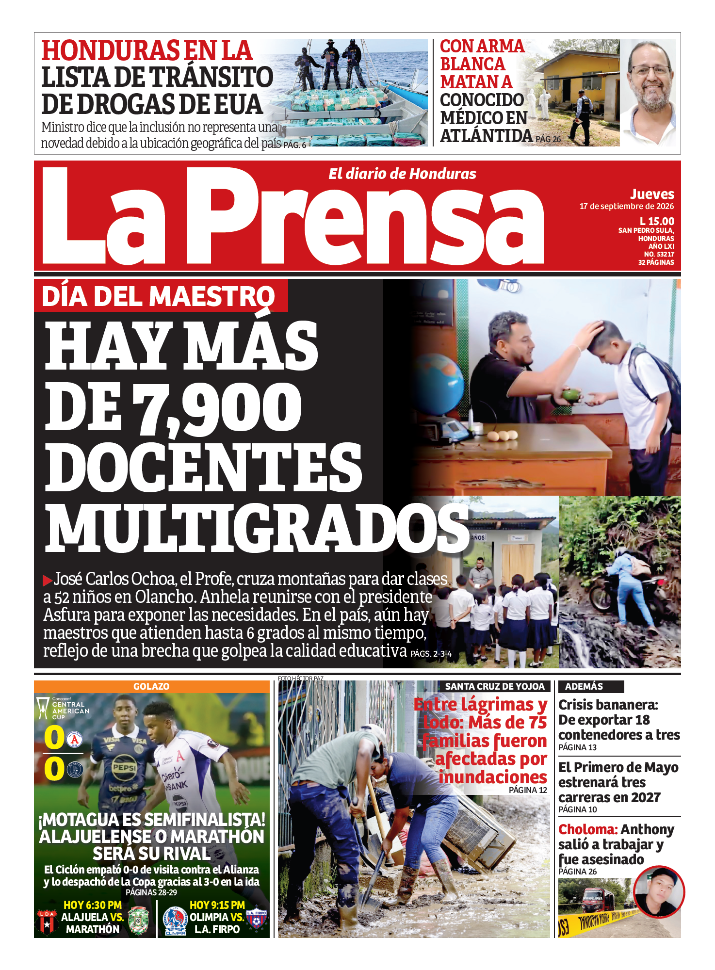 Hay más de 7,900 docentes multigrados