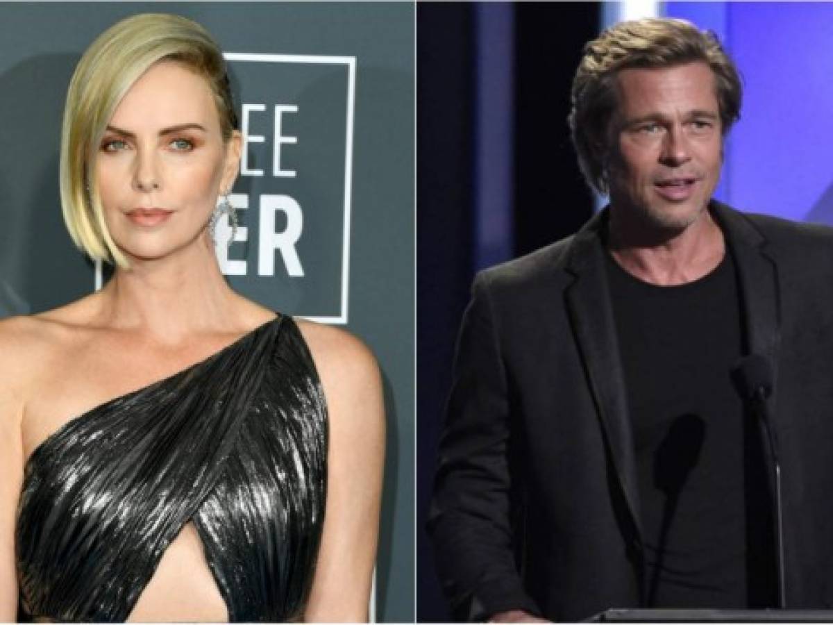 Aseguran que Brad Pitt sostiene romance con Charlize Theron