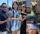 Fiesta en Miami con espectacular ambiente por el Argentina vs Cabo Verde correspondiente a los 16avos de final del Mundial 2026.