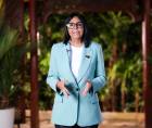 Fotografía de archivo de la presidenta encargada, Delcy Rodríguez.