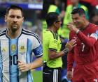 Cristiano Ronaldo, molesto tras una pregunta sobre Messi: esto hizo con el periodista