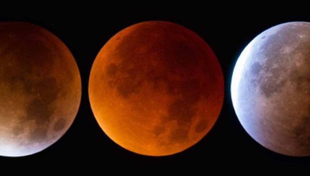 Imágenes de la 'Luna de Sangre'