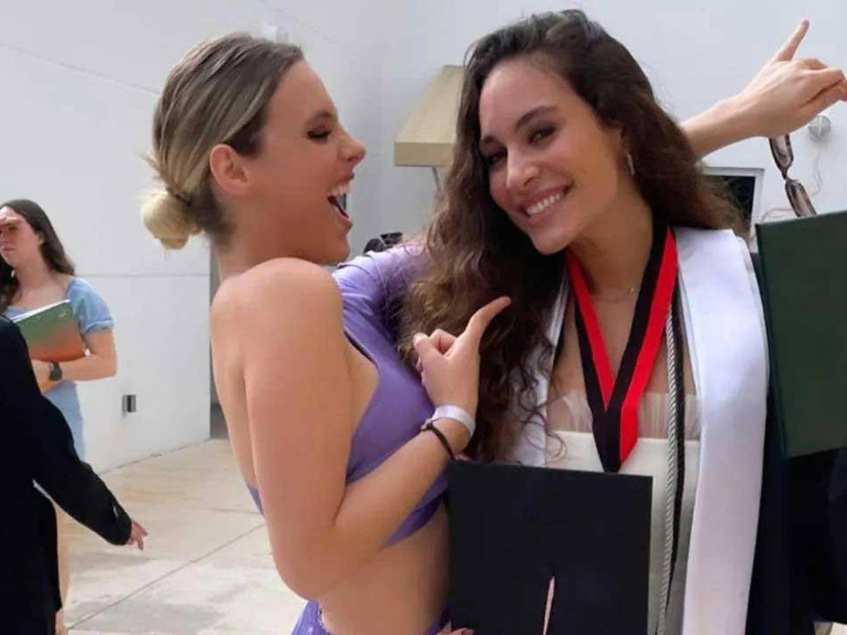 Lele Pons y su prima Isadora.