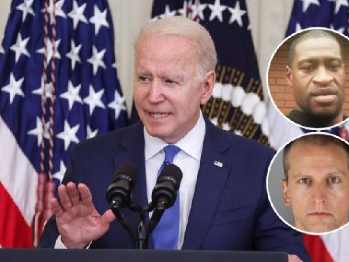 Biden ve 'apropiada' condena contra expolicía que asesinó a George Floyd