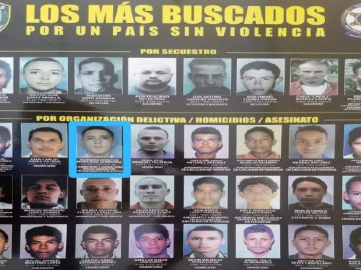 Capturan a supuesto homicida, uno de los más buscados de Honduras