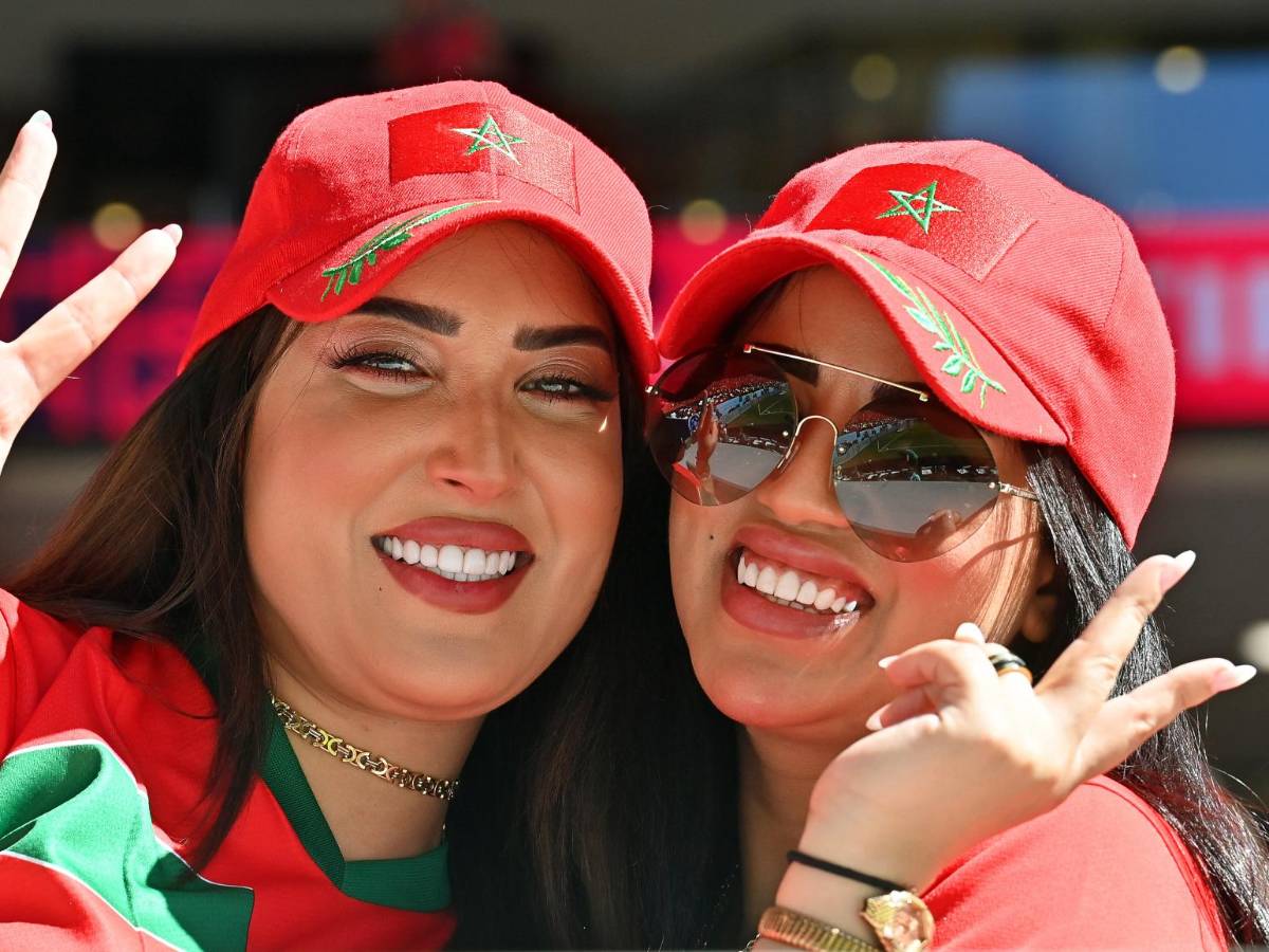 ¿Las más lindas? Chicas de Marruecos y Croacia cautivan en Qatar