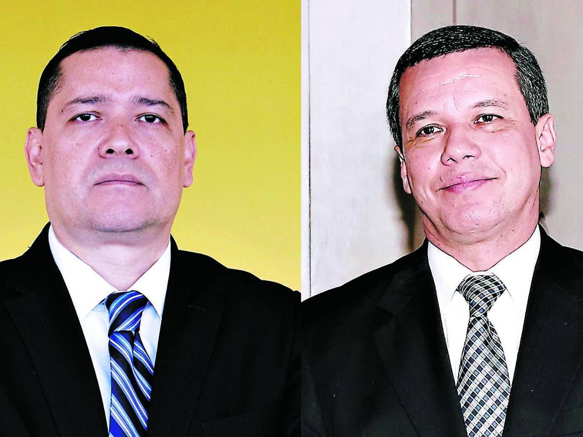 El magistrado Jorge Zelaya (izq) es quien tiene más denuncias, con un total de 11; Rafael Bustillo (der), ocho denuncias.