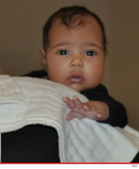 Muestran la primera imagen de North West