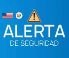 Alerta emitida por la Embajada de Estados Unidos en Honduras.