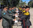 Comisión de Defensa del Congreso Nacional durante la sesión en la que se discutieron y bloquearon los ascensos de oficiales de las Fuerzas Armadas de Honduras.