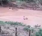 Joven desaparece tras ser arrastrado por corriente del río Patuca en Olancho.