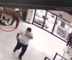 VÍDEO: Asaltantes en banco de San Pedro Sula encañonaron a guardia y clientes