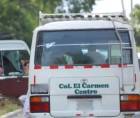 Foto referencial de los buses de la colonia El Carmen.