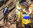 El equipo de búsqueda y rescate de El Salvador protagonizó uno de los rescates más comentados de las últimas horas en Venezuela, al sacar con vida a una adolescente de 15 años que permanecía atrapada bajo los escombros de un edificio colapsado.