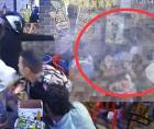 Video del momento en que sicario le dispara a Karen y Andrés dentro de un bar