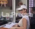 La exfiscal Francia Sofía Medina Martínez hoy 13 de mayo de 2026 en los tribunales de justicia.
