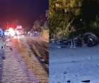 Mueren tres jóvenes en accidente vinculado a presuntos piques en Sonaguera.