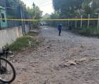 El hallazgo fue realizado por personas que transitaban por este sector.
